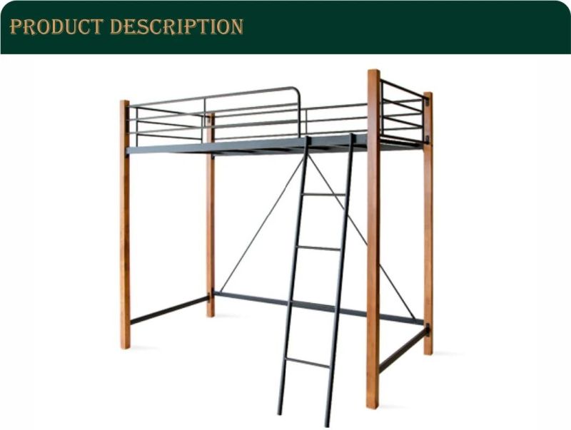 2021 New Design Simple Metal Bunk Bed