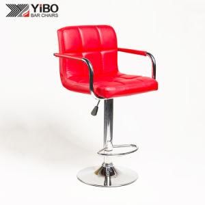 Free Sample Bar Furniture Modern Adjustable Chair High Back Stool Bar Chair