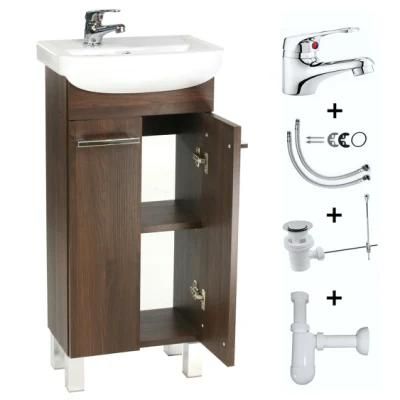Bathroom Furniture 40 Washbasin Cabinet Dark Oak Washbasin Cabinet Fittings