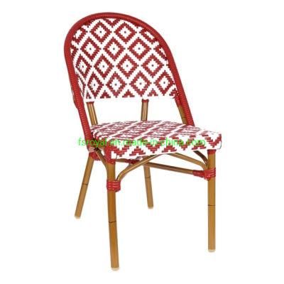 Rust Proof Modern Restaurant Cafe Metal Rattan Chiavari Wedding Dining Home Beach Chair