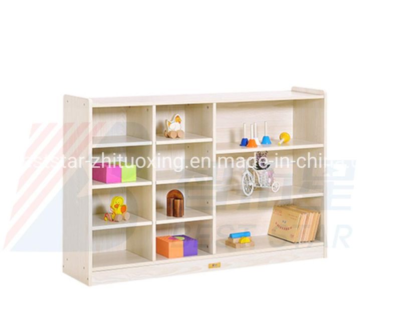 Kindergarten and Preschool Furniture, Classroom Cabinet,Children Toy Storage Cabinet,Wood Kids Wardrobe Cabinet,Playroom Toy Display Cabinet,Book Shelf Cabinet