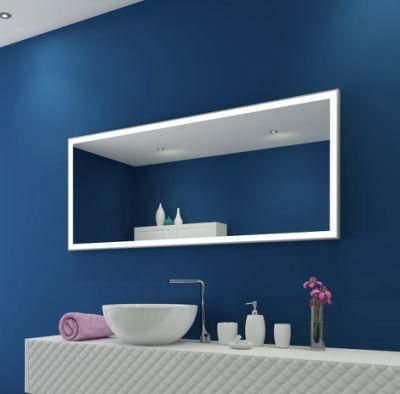 Wall Mounted Bathroom Vanity Top Touch Sensor LED Mirror with Light