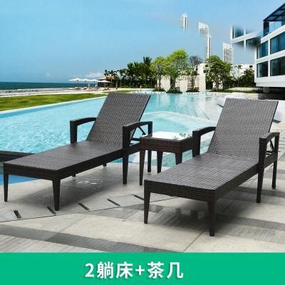 Modern Outdoor Chair Beach Chair Sun Textilene Kd Lounger