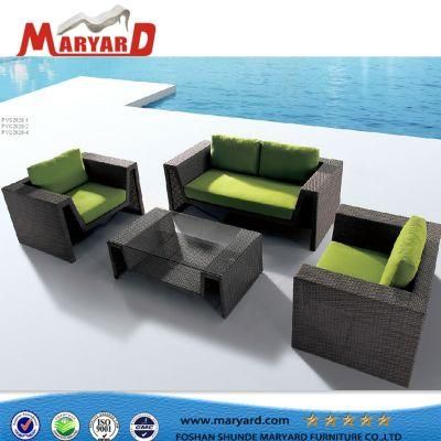 Modern Aluminum Rattan Wicker Garden Outdoor Furniture Patio Hotel Lounge Sofa