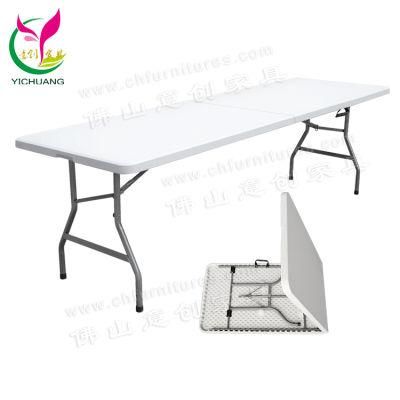 Hyc-PT04-01 Wholesale High Density Polyethylene Folding Banquet Table for Sale