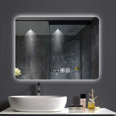 Home Decoration Bathroom Mirror with Lighted Illuminated Mirror Touch Sensor &amp; Anti-Fog