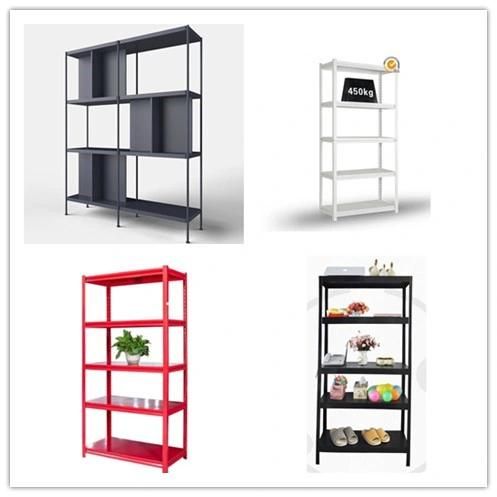 Multi Function Metal Steel Adjustable Rack Shelf for Storage with Caster