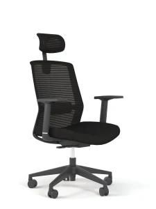 Unfolded Metal Ergonomic Office Boss Chair with Armrest