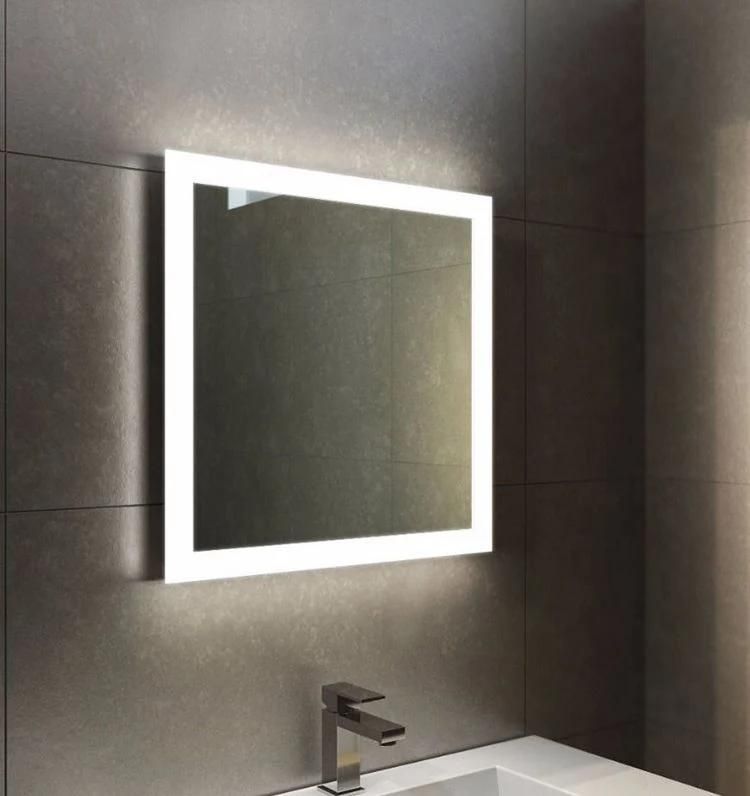 Factory Price 5mm Clear Float Mirror CE UL Approved Bathroom Wall Mounted Full Closed Lighted Backlit LED Mirror