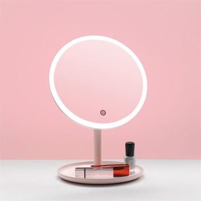 Desktop Mirror Simple Style Table Round Makeup Mirror Custimized