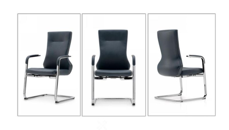 Zode Wholesale Modern Luxury Swivel Barber Chair Boss Manager Office Leather Conference Computer Chair