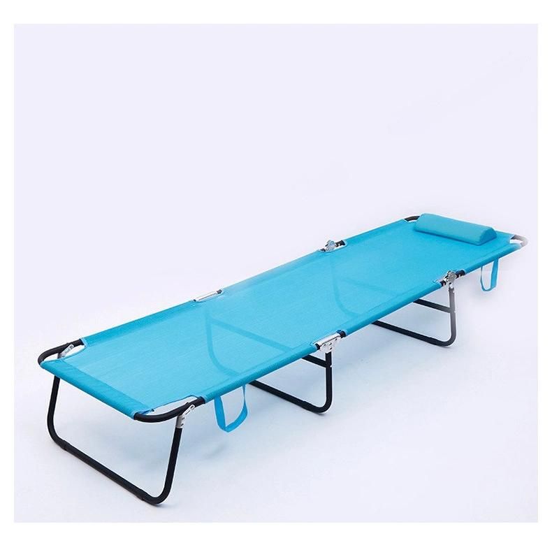 Outdoor Leisure Folding Bed Office Single Lunch Break Bed Portable Bed