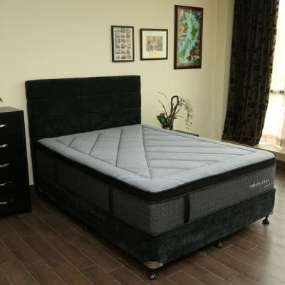 Eb21-5 Double Size Comfort and Modern Pillow Top Pocket Spring Mattress with Memory Foam