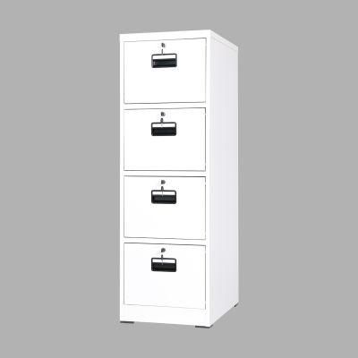 4 Drawer Steel Cabinet Drawer Storage Cabinet Plastic 4-Drawer Vertical File