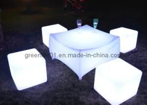 RGB and Waterproof LED Bar Stools and Tables