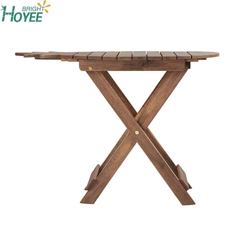 Acacia Wood Folding Coffee Table