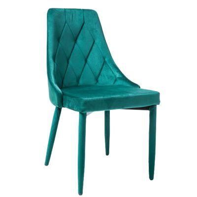 Living Room Chair Leisure Chair Velvet Hotel Side Cafe Coffee Shop Furniture Dining Chair