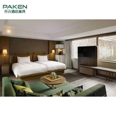 Modern Room Wooden 3/4 Star Customized Hotel Bedroom Sets Furniture