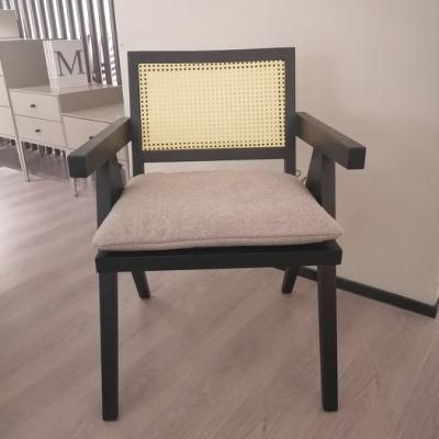 Concise Home Modern Rattan Dining Chair Study Chair Diningroom Furniture Made in China