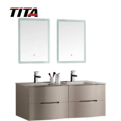 Modern Bathroom Furniture/Double Wash Basin Cabinet/Bathroom Furniture Guangzhou TM8301