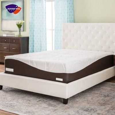 Aussie Wholesale Natural Latex Mattresses Double King Full Size Cooling Memory Foam Mattress