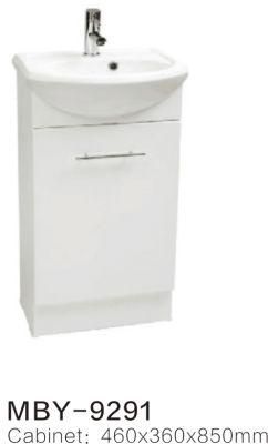 Samll MDF Bathroom Cabinet with White Color