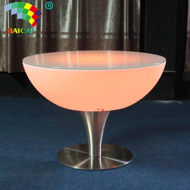 Multifunctional Luminous Polyethylene LED DJ Table