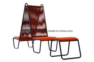 Zns Customized Senior Portable Leisure Chair with Braiding Ropes