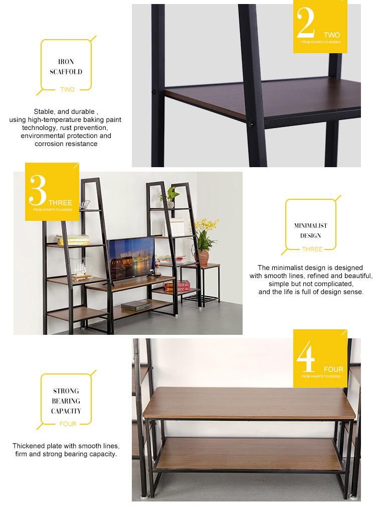 Rectangular Flat MDF Wooden Top Office Computer Table