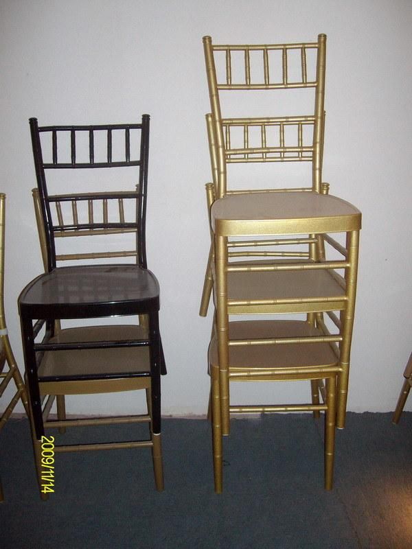 Hotel Restaurant Furniture Cheap Metal Iron Chiavari Chair for Wedding and Event