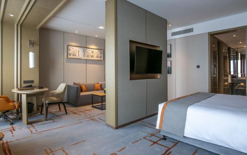 Customized Modern Wooden Luxury Hotel Standard Bedroom Set Furniture