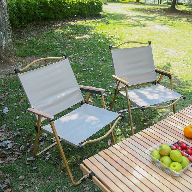 Big Size Portable Steel Folding Chair for Picnic