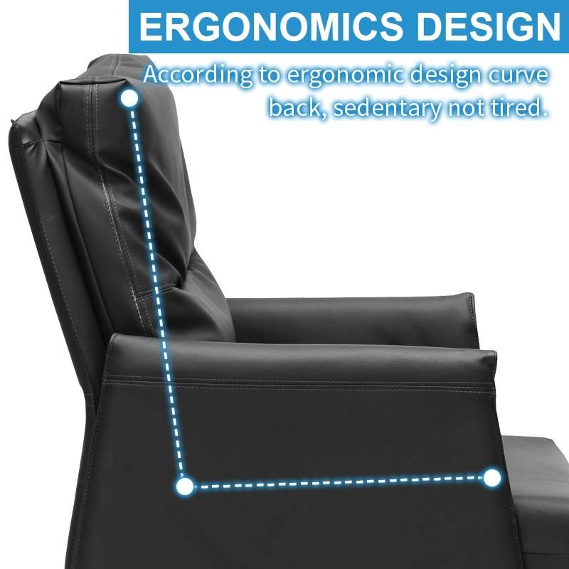 Best Ergonomic Back Design Metal Frame Luxury Massage Custom Logo Office Chairs