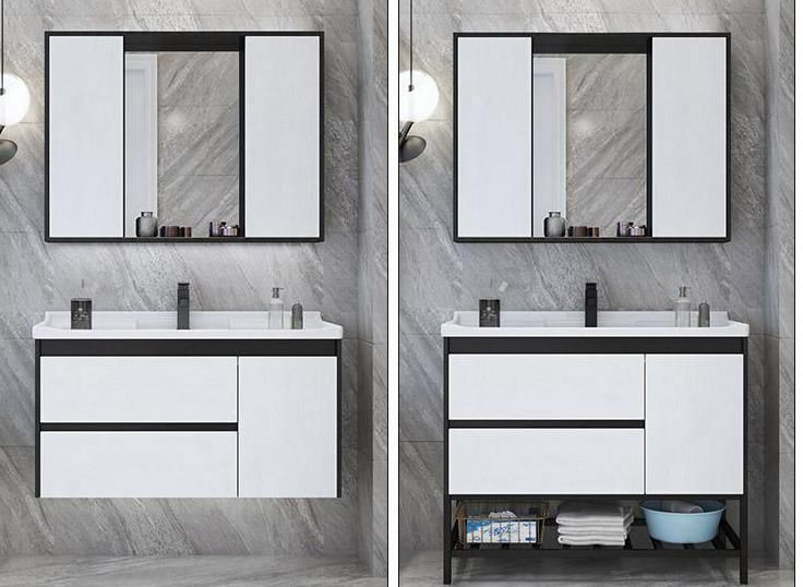 LED Mirror Cabinet Bathroom Vanity Cabinet with Soft Closing Drawers