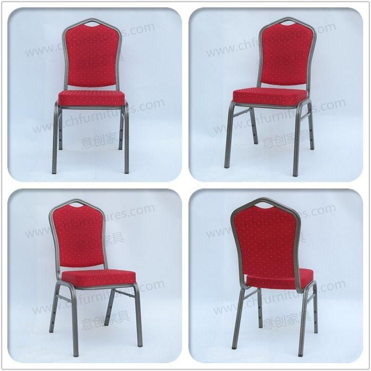 Hotel Chair Aluminum Stacking Metal Banquet Chair Yc-Zl10-01