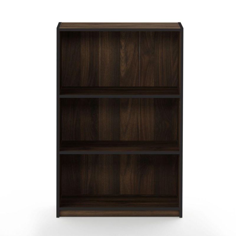 Simply Home 5-Shelf Bookcase, 5-Tier, Black