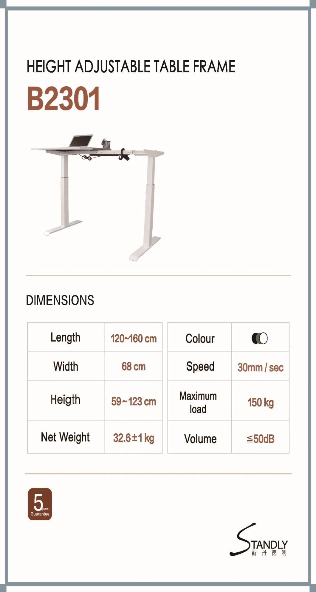 Electric Lift Table Home Desk Office Desk Mobile Desk Bedroom Learning Desk Height Adjustable Table Standing Computer Desk