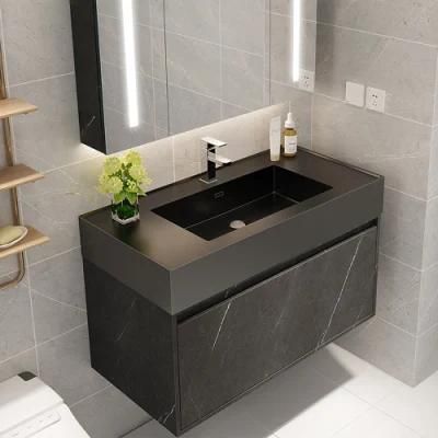 Modern Custom bathroom Furniture High Quality Sintered Stone Bathroom Vanity