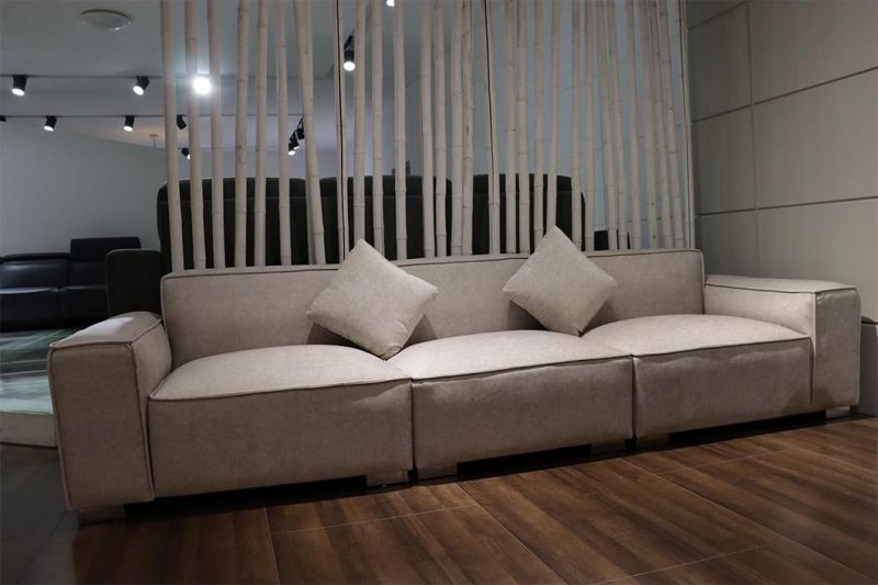 Modern New Design Office Hotel Home Furniture Luxury Sectional Fabric Sofa