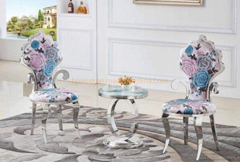 Modern Purple Velvet Chair Hotel Sale Wedding Banquet Hall Gold Stainless Steel Dining Chair