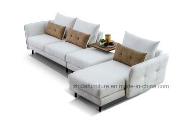 New Design Small Living Room Fabric Sectional Sofa