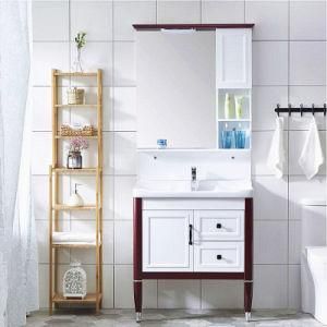 Modern Contracted Style PVC Bathroom Cabinet Combination