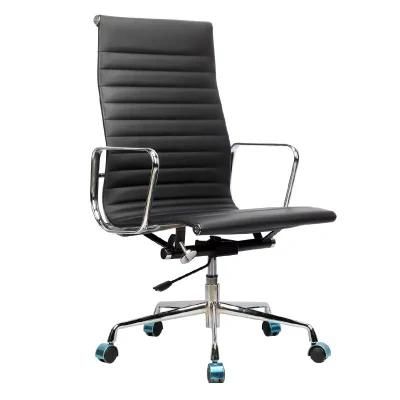 High Back Genuine Leather Office Chair Swivel Office Chair