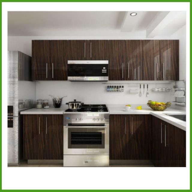 Customized Modern Free Design MFC Kitchen Cabinet