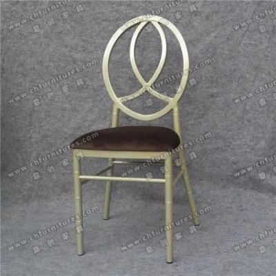 New Style Gold Channel Chair in Singapore for Wedding and Event (YC-A239)