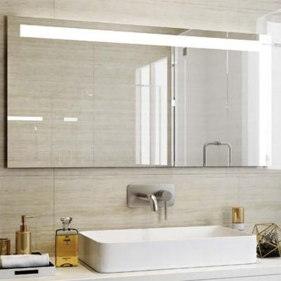 IP44 Waterproof Decorative Illuminated Wall Mounted LED Bathroom Makeup Mirror