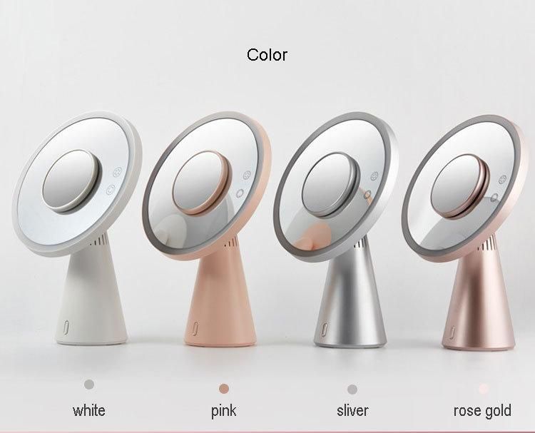 Table Lamp LED Illuminated Makeup Mirror Touch Screen