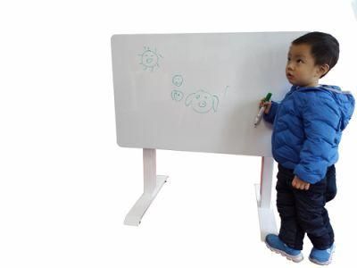 Adjustable Height Kids Study Desk Drafting Table with Blackboard
