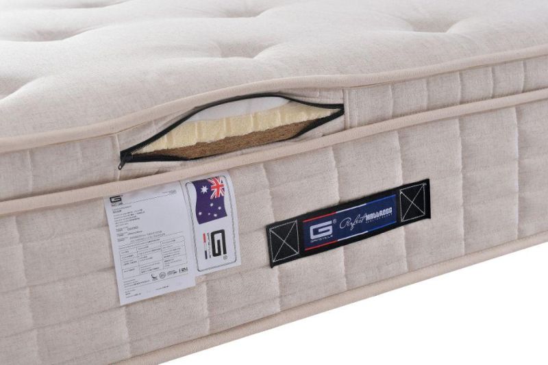 Manufacture Mattress Furniture Set Spring Mattress Bed Mattress for Villa Gsv965