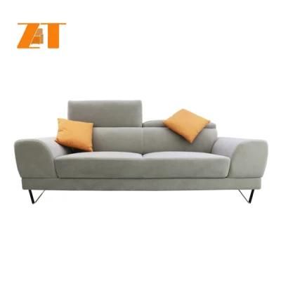 Chinese Wholesale Hot Selling Modern Style Grey 2 Seater Living Room Sofa